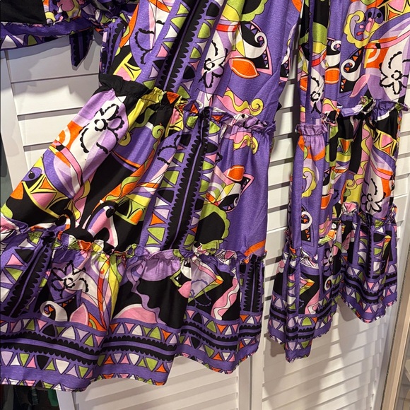 Colorful Bohemian Top and Pant Set - Picture 2 of 2